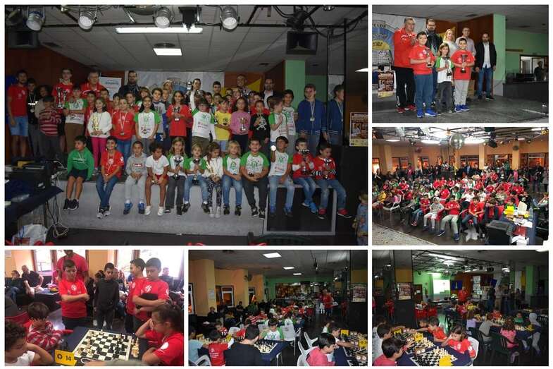 El torneo se jugó en La Fraternidad con la participación de 65 jóvenes ajedrecistas (Foto TA)